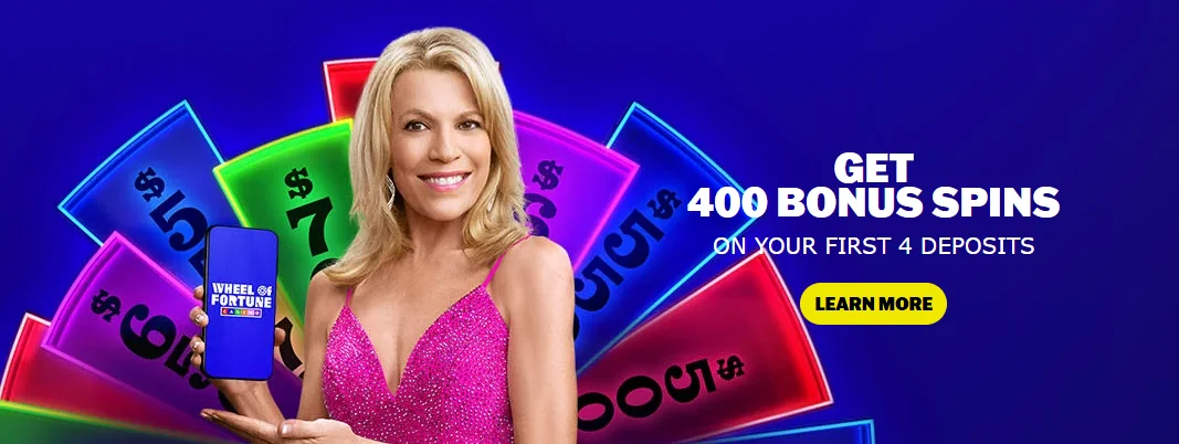 Wheel of Fortune Casino registration bonus
